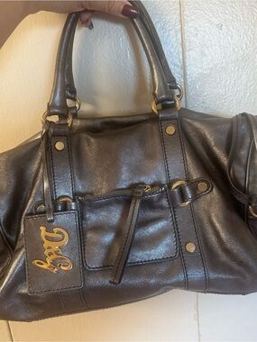 Vintage dolce Gabbana silver city bag